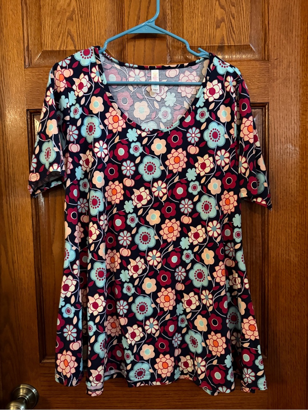 Lularoe Large Simply Comfortable Floral Print Pullover Top